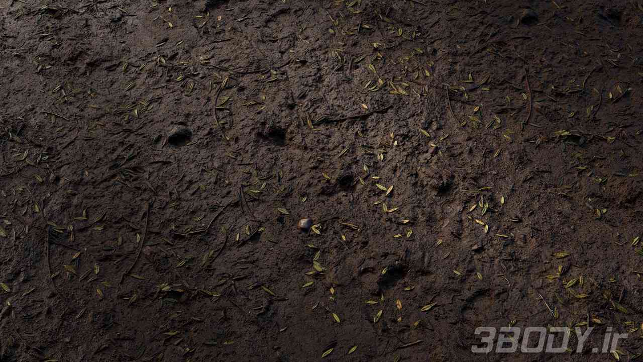 متریال گل و لای soil mud عکس 1